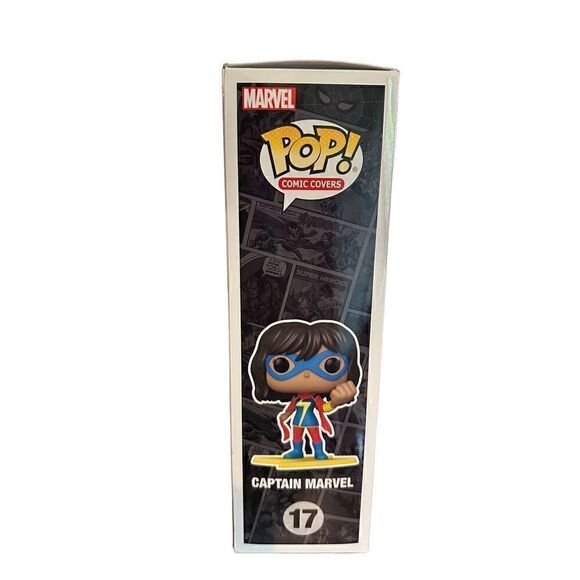 Funko Pop! Comic Cover Captain Marvel #17 Target Exclusive Kamala Khan Sealed - Picture 4 of 7